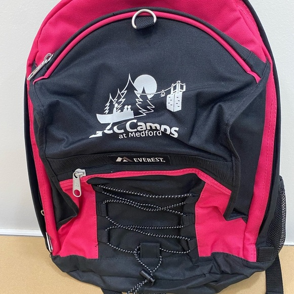 Everest Black and Pink Backpack - Picture 8 of 8